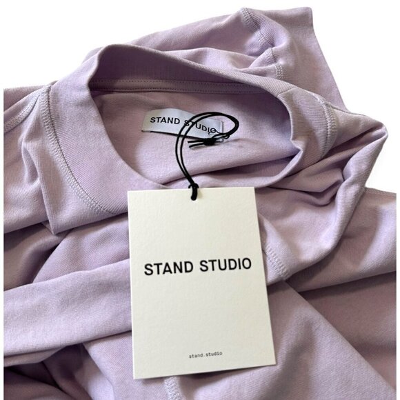 Stand Studio SANIA LS TEE, Lavender, Size S, New with tag - Picture 5 of 15